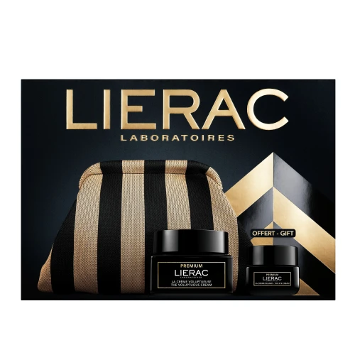 Lierac Premium Zestaw - Krem bogaty, 50 ml + Krem pod oczy, 20 ml - Luksusowa pielęgnacja dla skóry dojrzałej