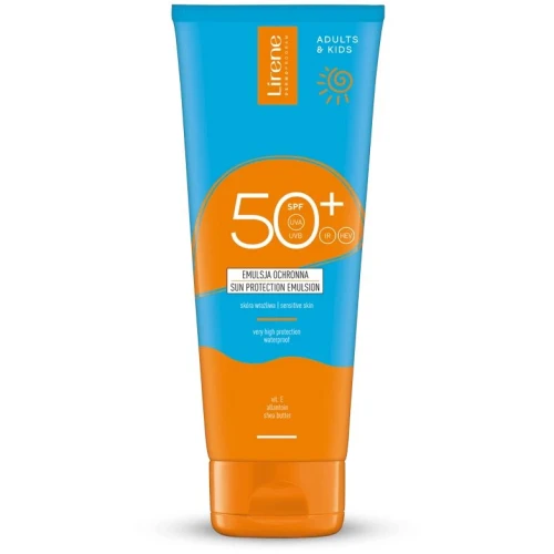 Lirene Sun Emulsja ochronna SPF 50+, 200 ml - Ochrona skóry
