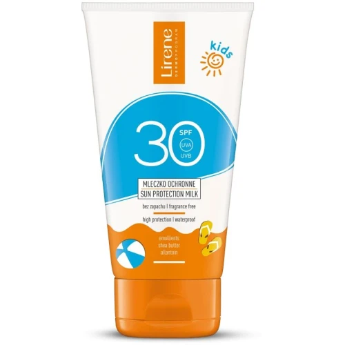 Lirene Sun Kids Mleczko ochronne dla dzieci SPF 30, 150 ml - Skuteczna ochrona UVA/UVB, nawilżenie i bezpieczeństwo dla skóry dzieci