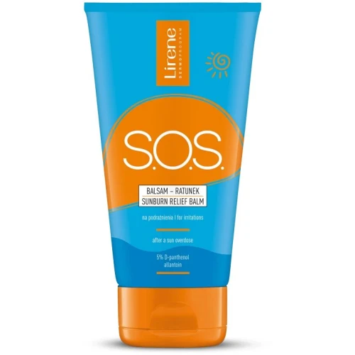 Lirene Sun S.O.S. Balsam - Ratunek, 150 ml - Kojąca pielęgnacja po nadmiernym opalaniu