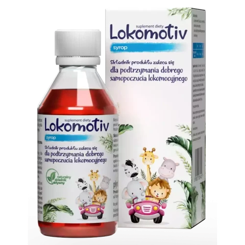 Lokomotiv syrop, 130 ml -  z wyciągiem z kłącza imbiru