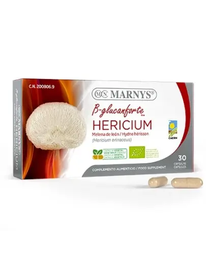 Marnys Beta-Glucanforte Line Hericium, 30 kapsułek - Ekstrakt z grzybów Lion's Mane