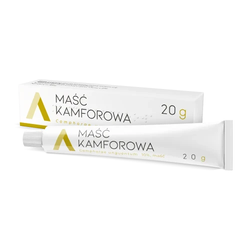 Maść Kamforowa 10%, 20 g - Rozgrzewające wsparcie przy bólach mięśniowych