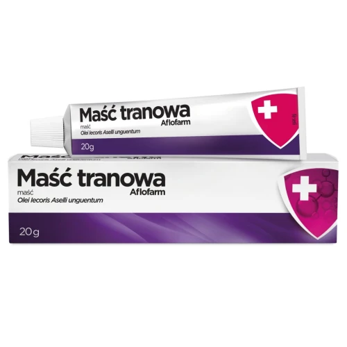 Maść Tranowa Aflofarm, 20 g - Wspomaganie gojenia odleżyn i odmrożeń