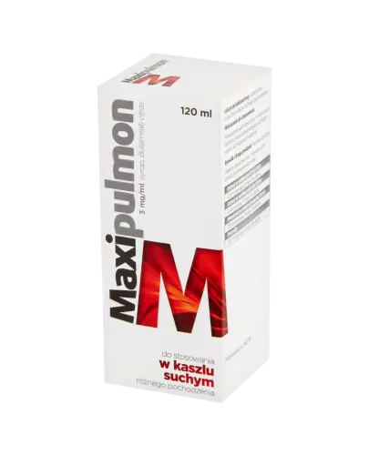 Maxipulmon syrop, 120 ml - Syrop przeciwkaszlowy