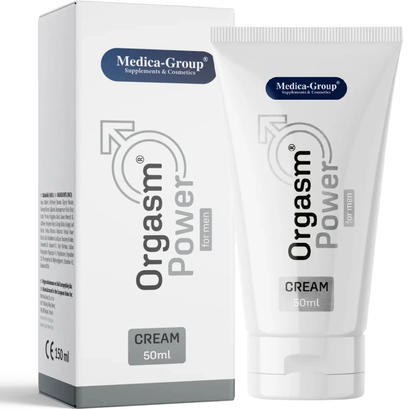 Orgasm Power Cream  for Men, krem intymny dla mężczyzn, 50 ml - Do pielęgnacji męskich okolic intymnych