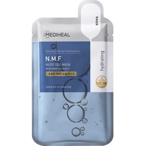 Mediheal N.M.F. Hydro Nude Gel Hydrating Hydrożelowa maska w płachcie nawilżająca, 30 ml - Z ceramidami i kwasem hialuronowym