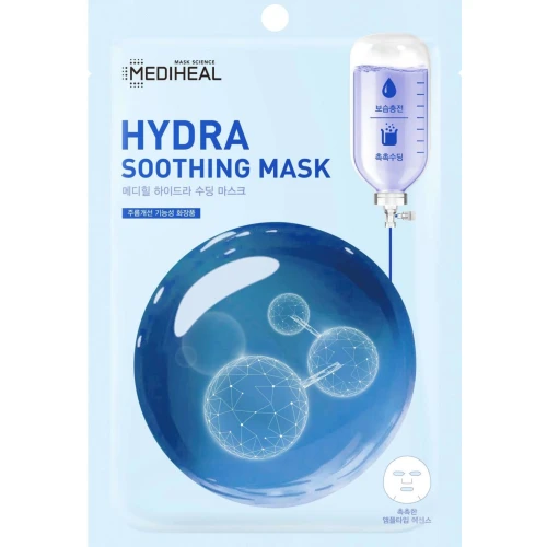 Mediheal Hydra Soothing Mask Nawilżająca maska w płachcie, 20 ml - Z kwasem hialuronowym