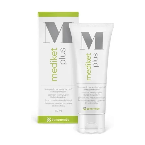 Mediket Plus Szampon przeciwłupieżowy, 60 ml - Na silny łupież i świąd skóry głowy