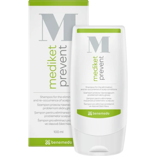 Mediket Prevent Szampon przeciwłupieżowy, 100 ml - Chroni przed nawrotami łupieżu