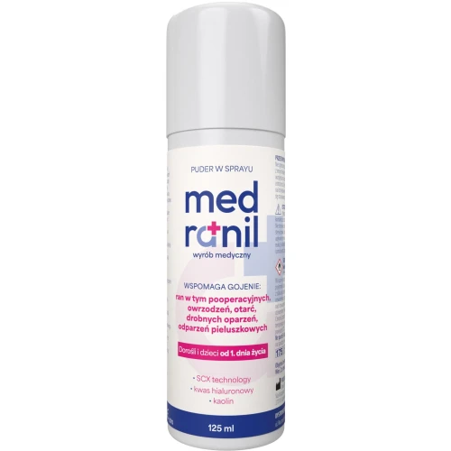 Medranil Puder w sprayu, 125 ml - Wspomaga gojenie ran