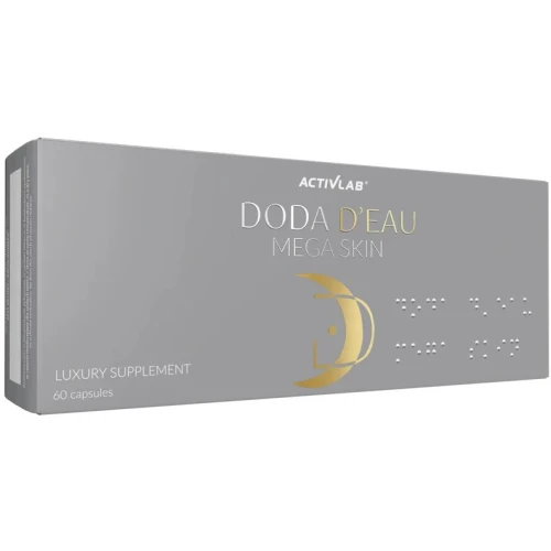 Doda D'Eau Mega Skin, 60 kapsułek - Z olejem z nasion wiesiołka i witaminą E