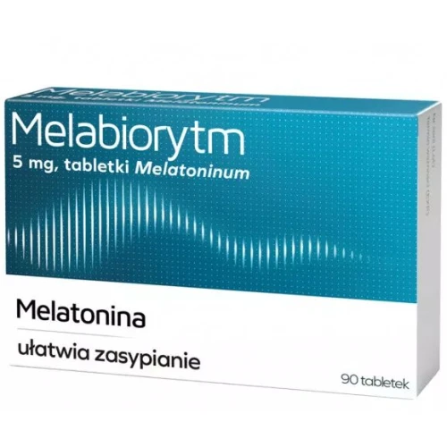 Melabiorytm 5 mg, 90 tabletek - Melatonina lek