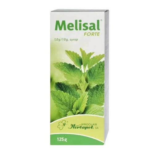 Melisal Forte Syrop, 125 g - Lek roślinny do stosowania w stanach napięcia nerwowego