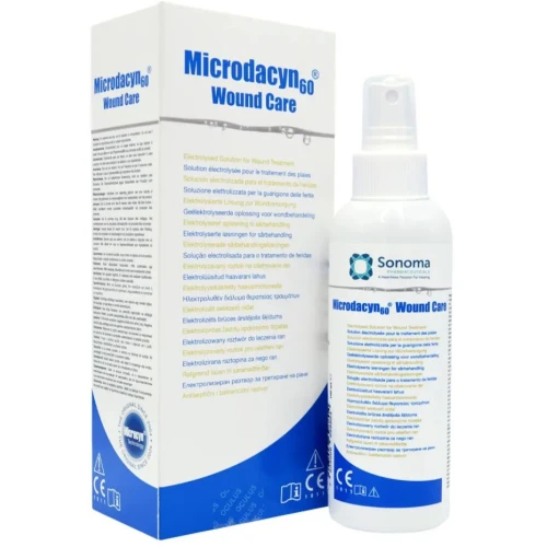 Microdacyn 60 Wound Care, płyn 100 ml - Do odkażania i płukania ran