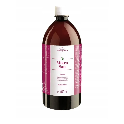 MikroSan, 1000 ml - Postbiotyk dla dorosłych i dzieci