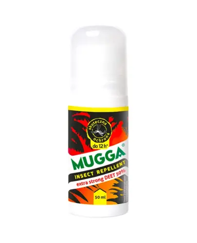 Mugga Roll-on 50% DEET, 50 ml  - Preparat do stosowania na skórę
