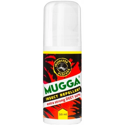 Mugga Roll-on 50% DEET, 50 ml  - Preparat do stosowania na skórę