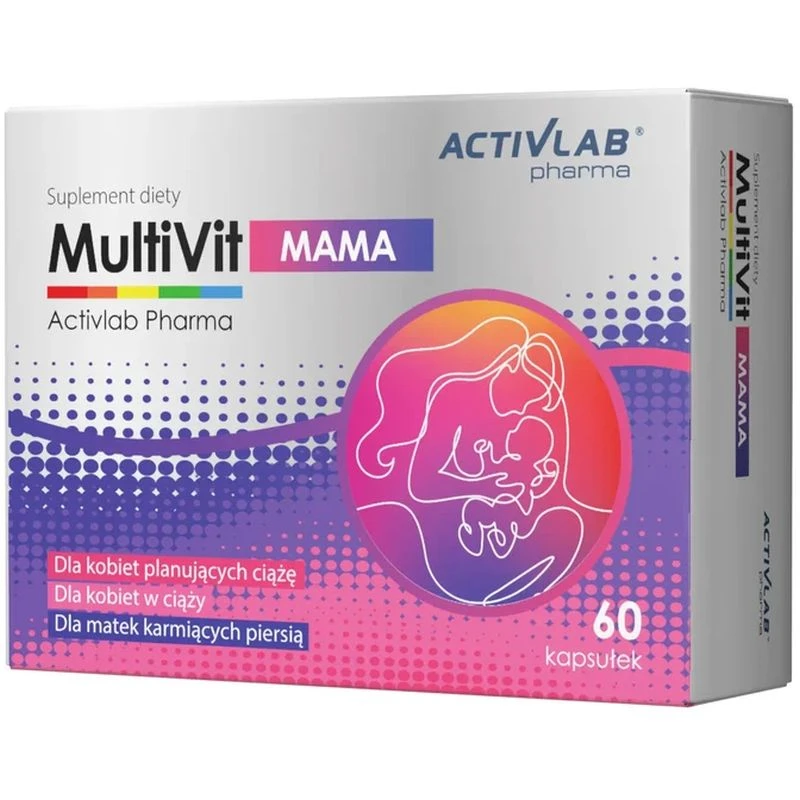 ActivLab Pharma MultiVit MAMA, 60 kapsułek - Witaminy dla kobiet w ciąży