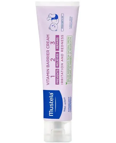 Mustela  Krem do przewijania, 100 ml - Pielęgnujący okolice pieluszkowe