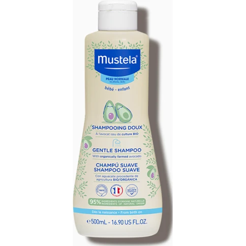 Mustela Bebe-Enfant Delikatny szampon dla dzieci, 500 ml - Dla niemowląt i dzieci