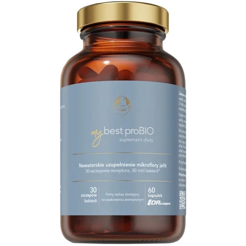 MyBest ProBIO, 60 kapsułek - 30 szczepów bakterii