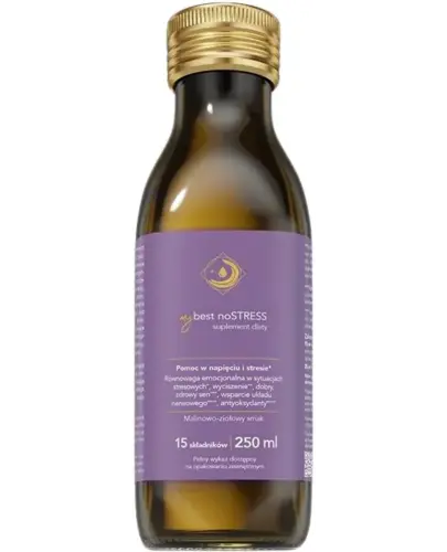 MyBest NoSTRESS, 250 ml - Ze składnikami wspierającymi organizm w sytuacjach stresowych
