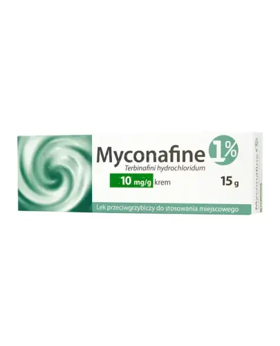 Myconafine 1% krem, 15 g - Z terbinafiną o właściwościach przeciwgrzybiczych