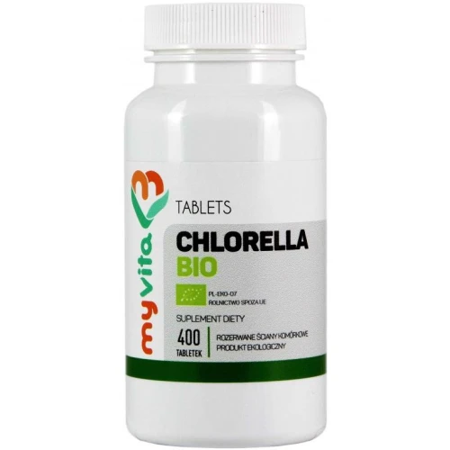 MyVita Chlorella BIO, 400 tabletek
