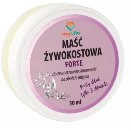 MyVita Maść żywokostowa Forte, 50 ml - Łagodzenie bólu - kontuzje i stłuczenia