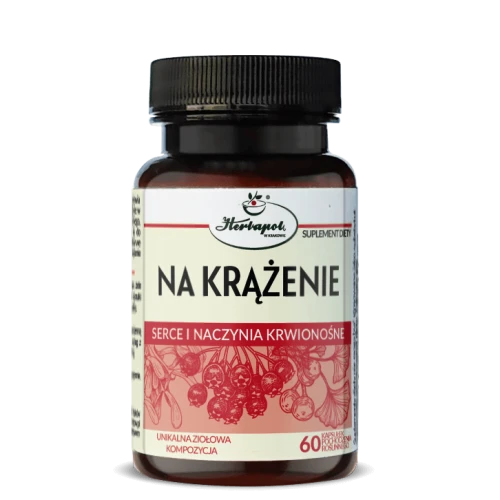 Na Krążenie, 60 kapsułek - Ziołowa kompozycja z głogiem i miłorzebem