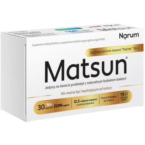 Narum Matsun Karine, 30 kapsułek - 12,5 miliarda bakterii w 1 kapsułce