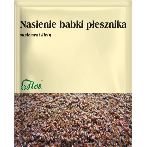 Nasienie Babki Płesznika, 100 g - Naturalny produkt roślinny ceniony za wysoką zawartość błonnika