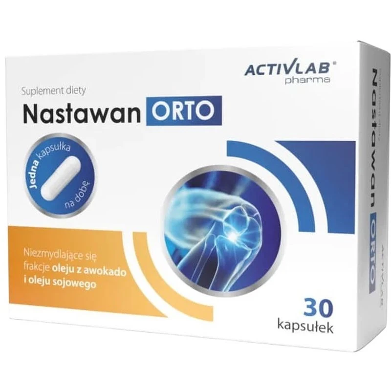 ActivLab Pharma Nastawan ORTO, 30 kapsułek - Kompozycja naturalnych składników wspierających zdrowie stawów