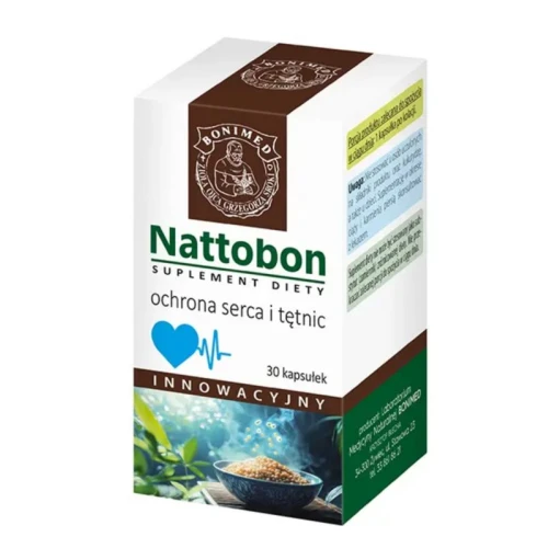 Nattobon, 30 kapsułek - Ochrona serca i tętnic