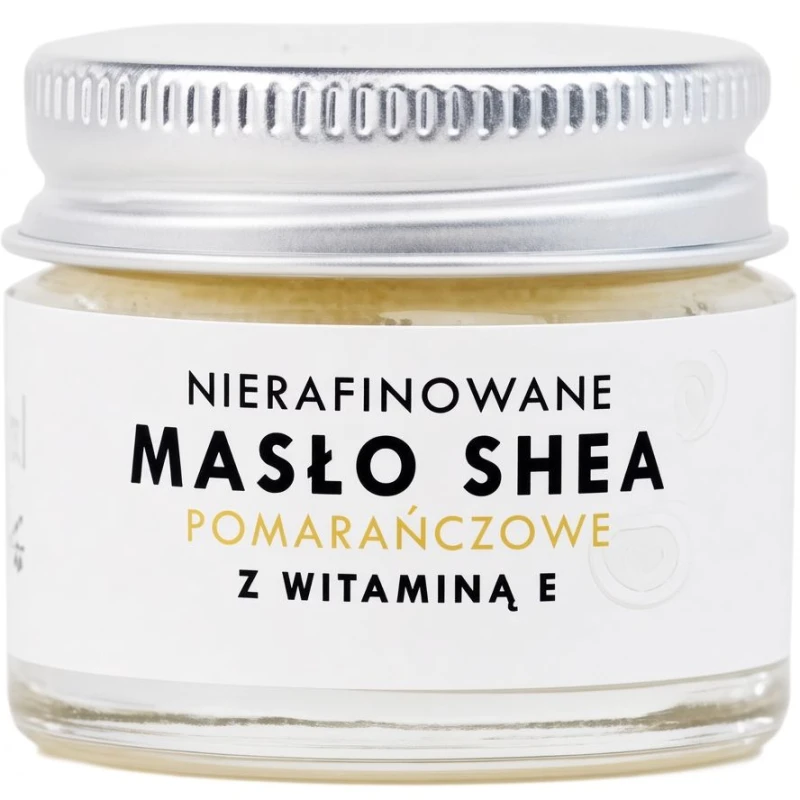 Natur Planet Masło Shea Nierafinowane Pomarańczowe, 20 ml - Naturalna pielęgnacja suchej skóry