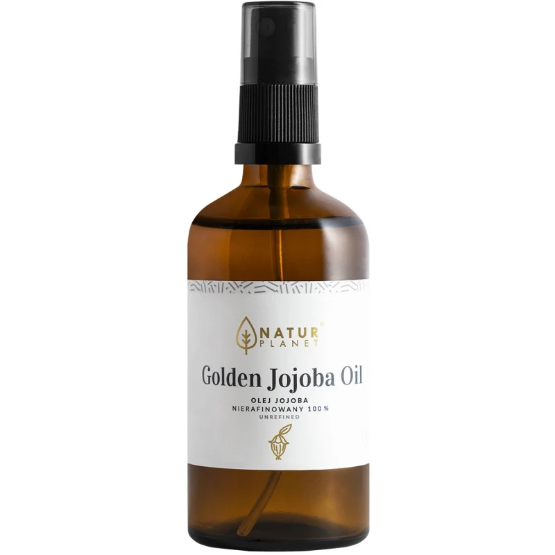 Natur Planet Olej jojoba, 100 ml - Do pielęgnacji skóry suchej, trądzikowej i włosów