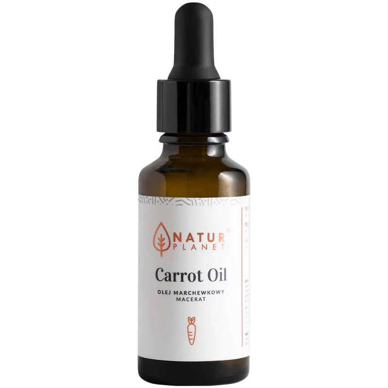 Natur Planet Olej marchewkowy, 30 ml - Źródło odmładzającego beta-karotenu