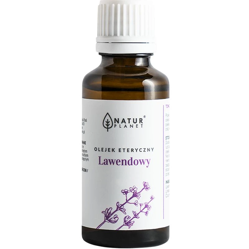 Natur Planet Olejek Lawendowy, 30 ml - Ułatwia odprężenie i wspiera pielęgnację 