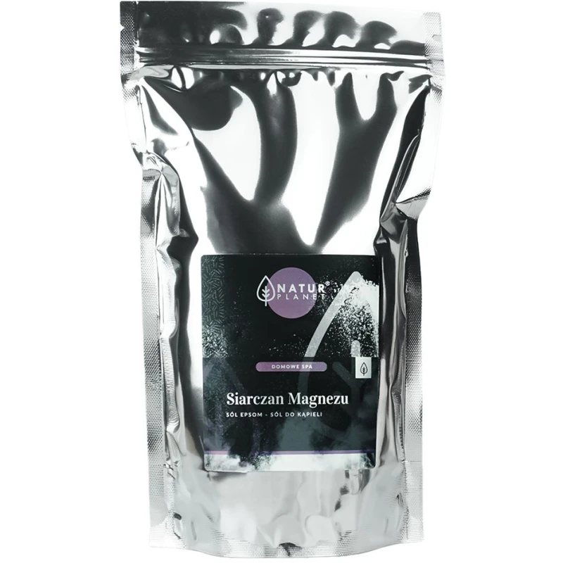 Natur Planet Siarczan Magnezu Sól do kąpieli, 1000 g - Sól Epsom