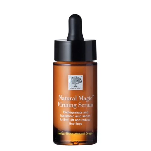 Natural Magic Firming Serum, 30 ml - Serum ujędrniające i przeciwzmarszczkowe z kwasem hialuronowym i granatem