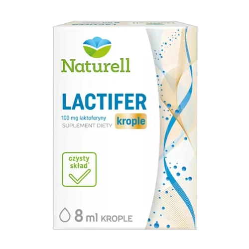 Naturell Lactifer krople 8 ml - Wsparcie odporności i zwiększenie przyswajania żelaza