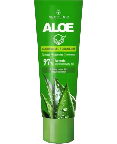 Neoclinic Aloe Soothing gel, wielofunkcyjny żel,  100 ml - Wielofunkcyjny żel do twarzy, ciała i włosów Neoclinic Aloe Soothing gel, wielofunkcyjny żel,  100 ml - Wielofunkcyjny żel do twarzy, ciała i włosów