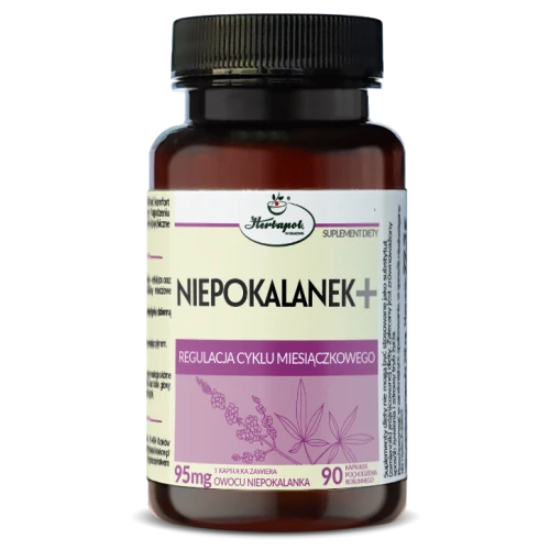 Niepokalanek+, 90 kapsułek - Naturalna równowaga hormonalna dla kobiet