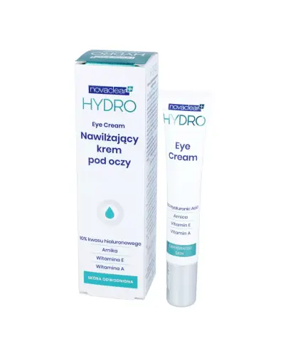 Novaclear Hydro Nawilżający krem pod oczy, 15 ml - Do skóry suchej i odwodnionej