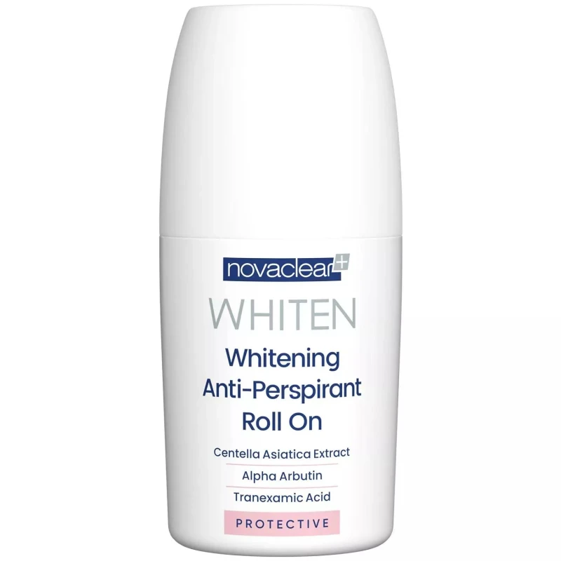Novaclear Whiten Roll-on-Antyperspirant ochronny, 50 ml - Ochrona przed potem do 48h