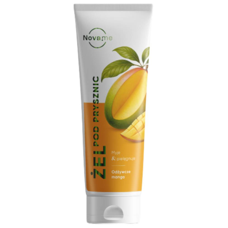 Novame Odżywcze Mango, żel pod prysznic 250 ml - Odżywcza kąpiel o egzotycznym zapachu mango