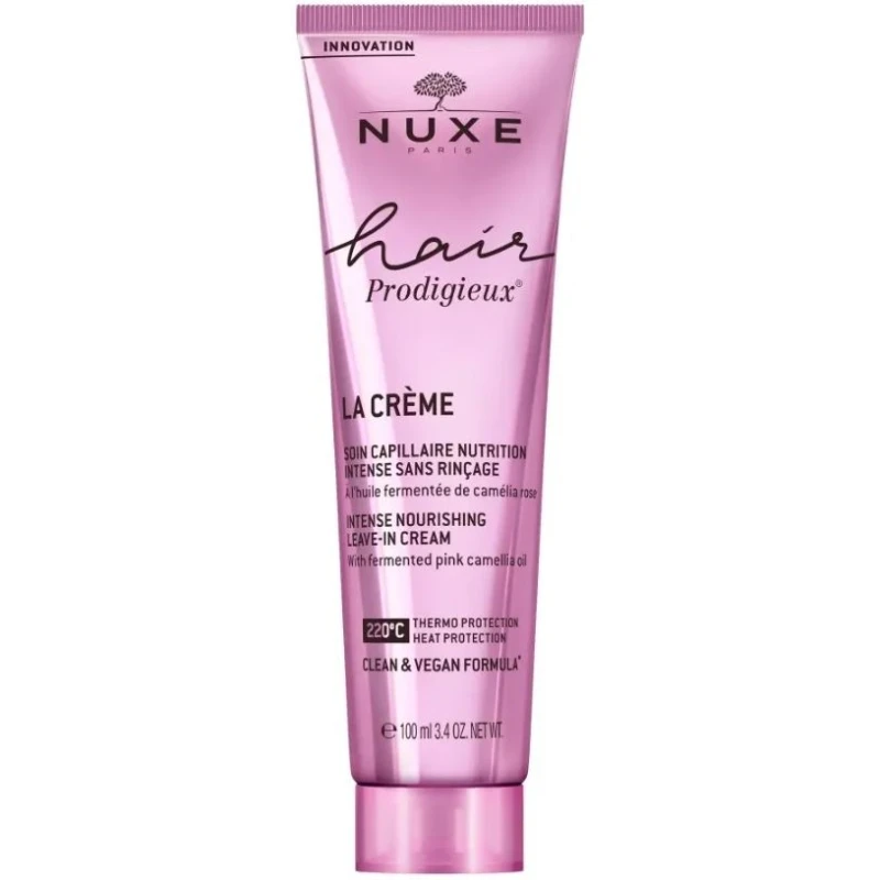 Nuxe Hair Prodigieux Ochronny Krem bez spłukiwania, 100 ml - Intensywnie nawilża i ochronia włosy