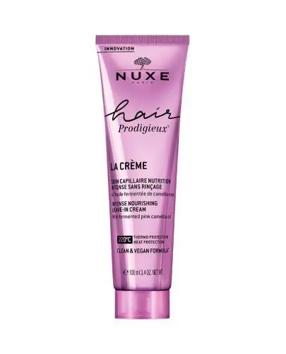 Nuxe Hair Prodigieux Ochronny Krem bez spłukiwania, 100 ml - Intensywnie nawilża i ochronia włosy