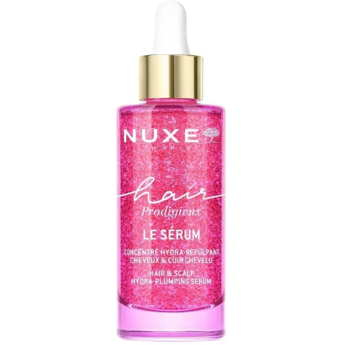 Nuxe Hair Prodigieux Wzmacniające serum nawilżające do włosów i skóry głowy, 50 ml - Intensywna regeneracja, blask i wzmocnienie włosów